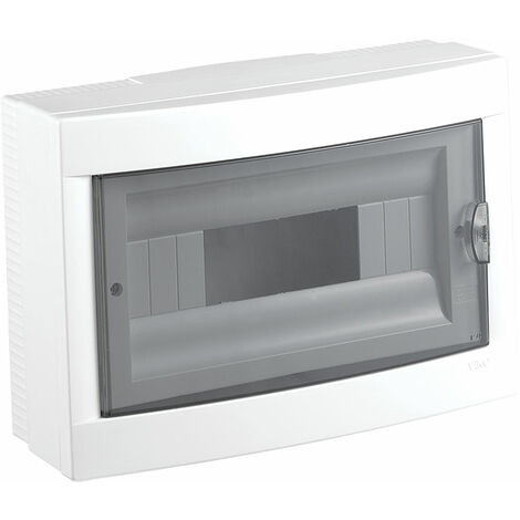 CENTRALINO DA PARETE C/PORTELLO IP40 24 Mod. 340x310x105 - Bianco