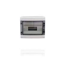 CENTRALINO DA PARETE C/PORTELLO IP65 4 Mod. 154x114x85 mm - Grigio