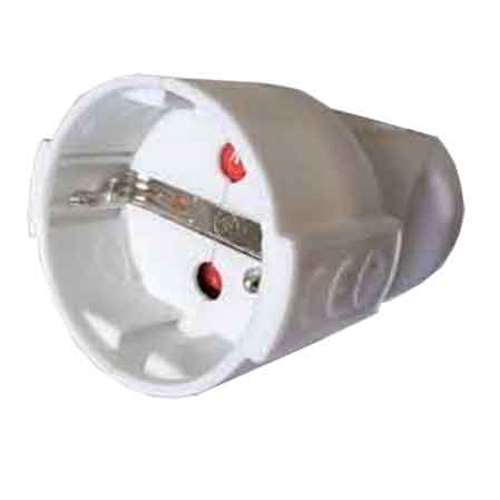 PRESA MOBILE SCHUKO 16A IDEAL STAR 2P+T - IDEAL STAR