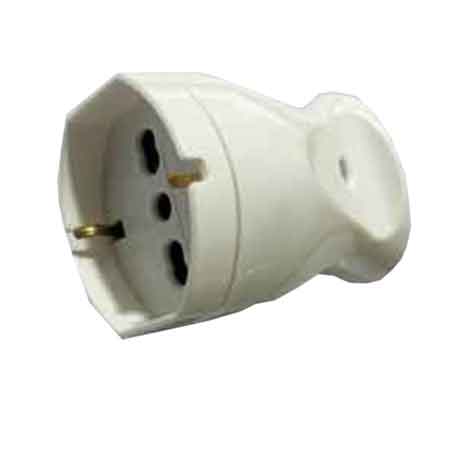 PRESA MOBILE SCHUKO/BIVALENTE 10/16A IDEAL STAR 2P+T - IDEAL STAR