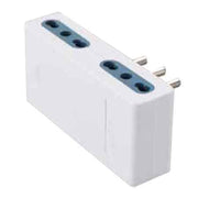 ADATTATORE QUADRUPLO 16A IDEAL STAR 2P+T- prese 10/16A 2P+T - IDEAL STAR