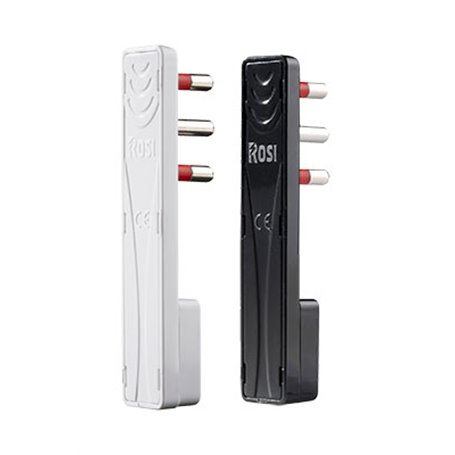 SPINA PIATTA SALVASPAZIO 10A ROSI 2P+T - Col. Nero - ROSI