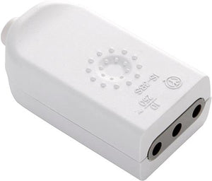 PRESA MOBILE 10/16A 2P+T - Grigio