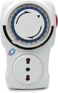 PROGRAMMATORE GIORNALIERO  Spina 16A 2P+T - Presa 10/16 A 2P+T