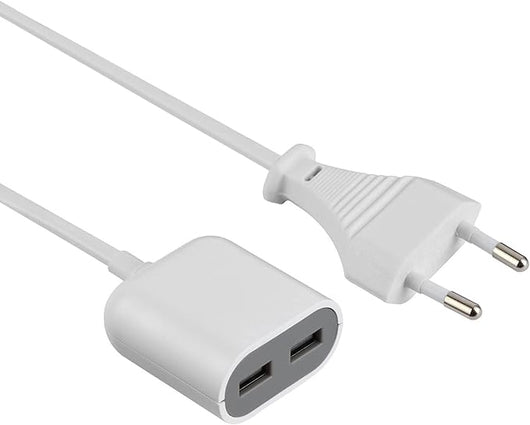 ADATTATORE 'GUMMY LINE' 1 Usb + 1 Usb type 'C' - ELECTRALINE