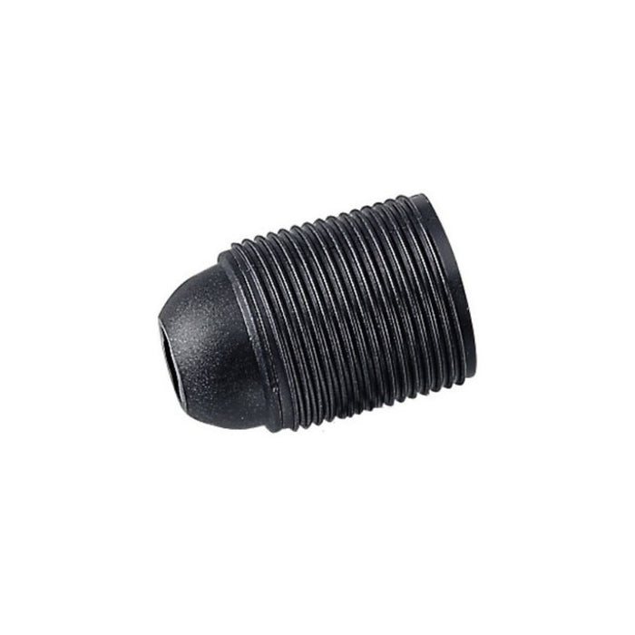 PORTALAMPADA FILETTATO E27 Colore Nero - LAMPO