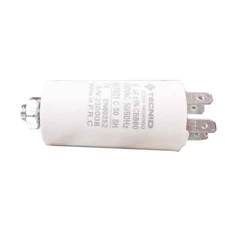 CONDENSATORE DI SPUNTO PER MOTORI ELETTRICI 450V - CapacitÃE 2,5YF