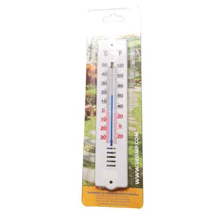 TERMOMETRO PER INTERNO/ESTERNO IN PLASTICA 20 cm