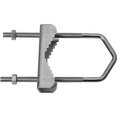 STAFFA FERMAPALI PER ANTENNE SINGOLO STAFFA FERMAPALI PER ANTENNE SINGOLO