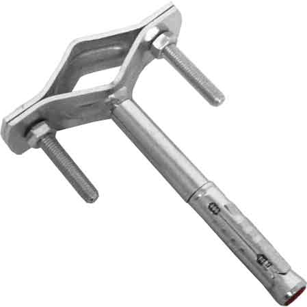 ZANCA AD ESPANSIONE PER PALO ANTENNA cm 20 M8x60