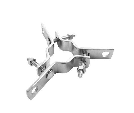 RALLA TRIS PER PALO ANTENNA 20x3 mm - Per pali Ø 25/50