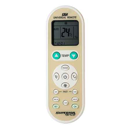 TELECOMANDO UNIVERSALE PER CONDIZIONATORI 'AIRCO' - SUPERIOR ELETTRONICS