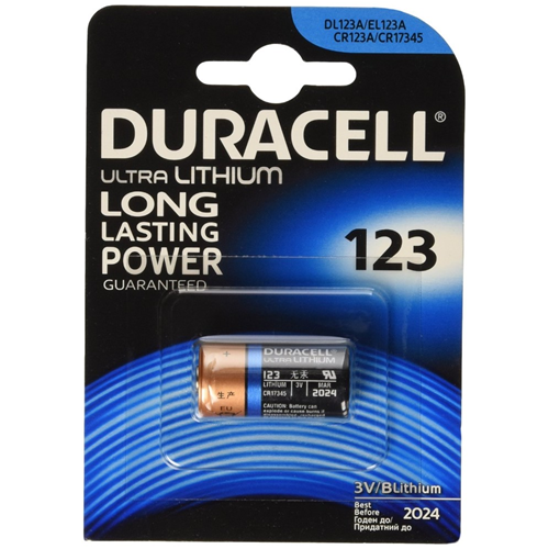 PILA PER FOTOCAMERA '123' Blister 1 Pezzo - 10 pezzi- DURACELL