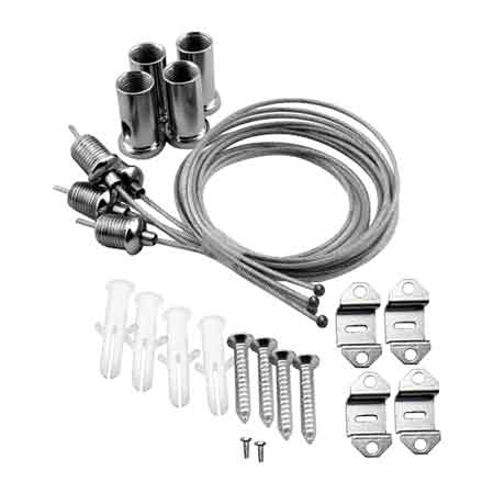 KIT PER SOSPENSIONE PANNELLO LED