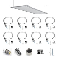 KIT PER SOSPENSIONE PANNELLO LED