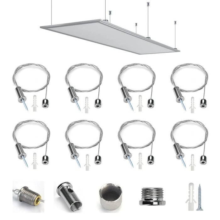 KIT PER SOSPENSIONE PANNELLO LED