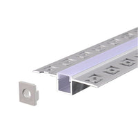 CANALINA PER STRIP LED '5162' 12x13,3 mm - Barra 2 mt
