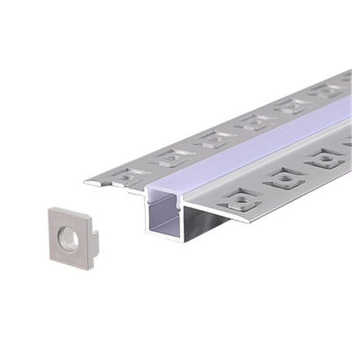 CANALINA PER STRIP LED '5162' 12x13,3 mm - Barra 2 mt