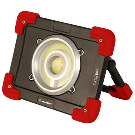 PROIETTORE A LED PORTATILE RICARICABILE CON POWERBANK 20 W - 1200Lm - 6500K - VELAMP