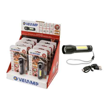 MINI TORCIA A LED 'THOR MAX' 1 W - 120 Lm - VELAMP