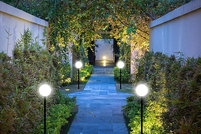 LAMPADA A SFERA PER ESTERNO OPALE BIANCA Ø 250 mm - IDEAL STAR