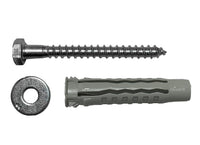 TASSELLO CON VITE E BORDO 'NCV-TE' Ø 12x60 - vite 8x70 - 50 pezzi- TECFI