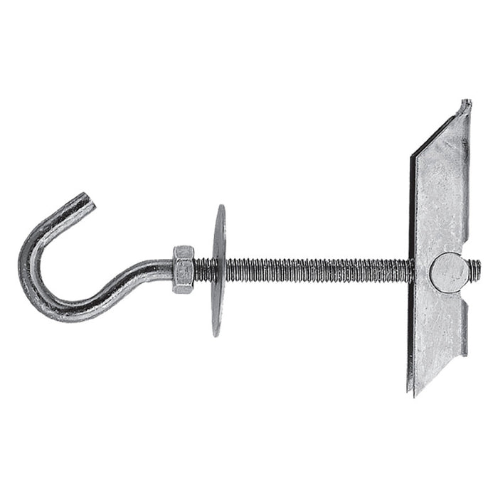 ANCORA A SOFFITTO A BASCULA CON OCCHIOLO APERTO 'BK01' Vite M6x75 mm - 50 pezzi- TECFI