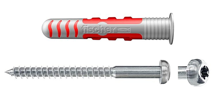 TASSELLO CON VITE 'DUOSEAL' Ø 6x65 mm - vite 4,5x60 mm - 50 pezzi- FISCHER