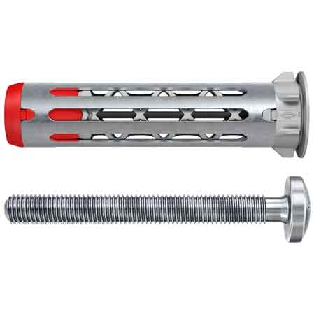 TASSELLO CON VITE 'DUOHM' Ø 8x55 mm - vite 4x55 mm - 25 pezzi- FISCHER