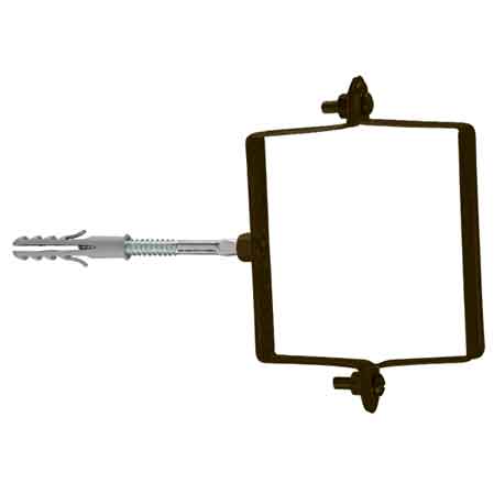 COLLARE PER PLUVIALE QUADRO PREVERNICIATO 100x100 mm - 2 pezzi