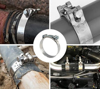 COLLARE STRINGITUBO A BULLONE Ø 44-47 mm - 10 pezzi