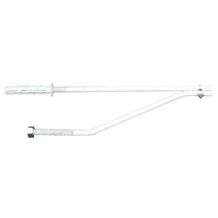 MENSOLE REGOLABILI PER LAVABI A CANALE 345 mm - confezione 2 pezzi