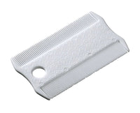 PETTINE ANTIPULCI DOPPIO PER CANI E GATTI cm 8,5x5,2x0,3h