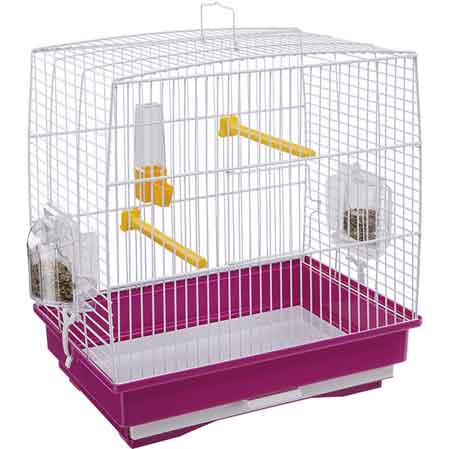 GABBIA QUADRA PER VOLATILI 35,5x24,7x37h - FERPLAST