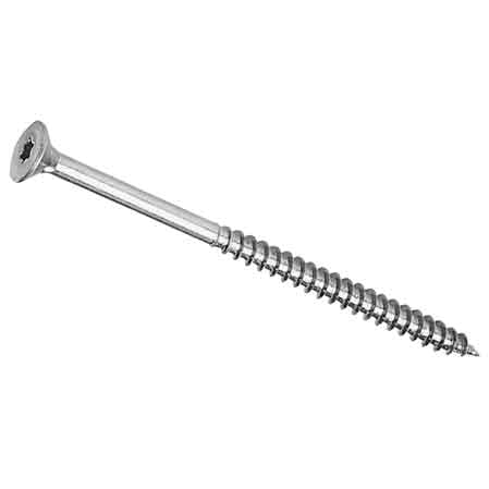 VITE PER LEGNO TSP TORX ZINCATA 6,0x70/45 mm - 200 pezzi- AMBROVIT