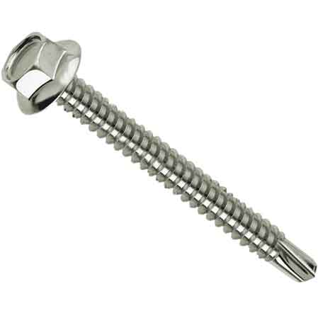 VITE AUTOPERFORANTE TE FLANGIATA 4,2x19 mm - 1000 pezzi