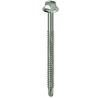 VITE AUTOPERFORANTE TE FLANGIATA TECFI 6,3x80/60 mm - 100 pezzi- TECFI