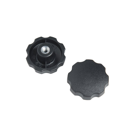 VOLANTINO CON BUSSOLA IN FERRO FILETTATA Ø mm 35 - M. 8 - 50 pezzi