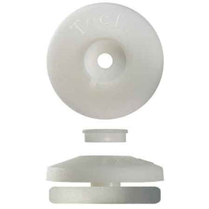 RONDELLA LARGA IN NYLON h6 mm - 200 pezzi