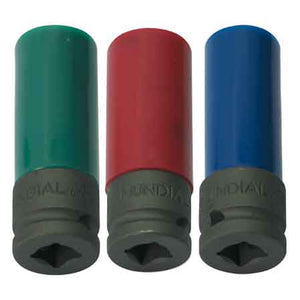 CHIAVE A BUSSOLA ESAGONALE MUNDIAL PER CERCHI IN LEGA 1/2 19 mm - MUNDIAL