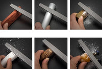 LIMA MEZZA TONDA PARALLELA MANICATA KENDO 250 mm - KENDO