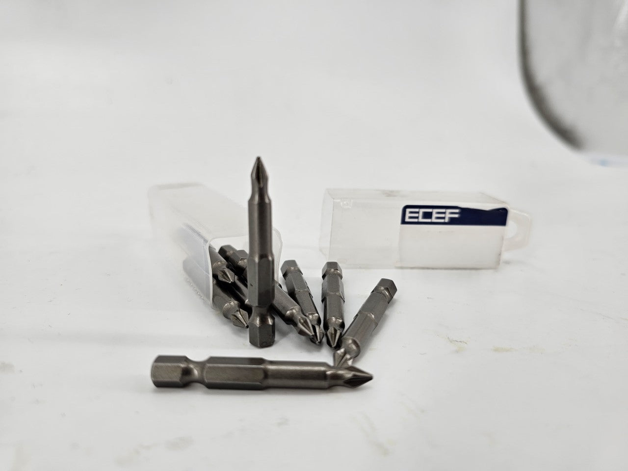 INSERTI PROLUNGATI PER VITI CON IMPRONTA A CROCE 'PHILLIPS' PH 1 - 10 pezzi- ECEF