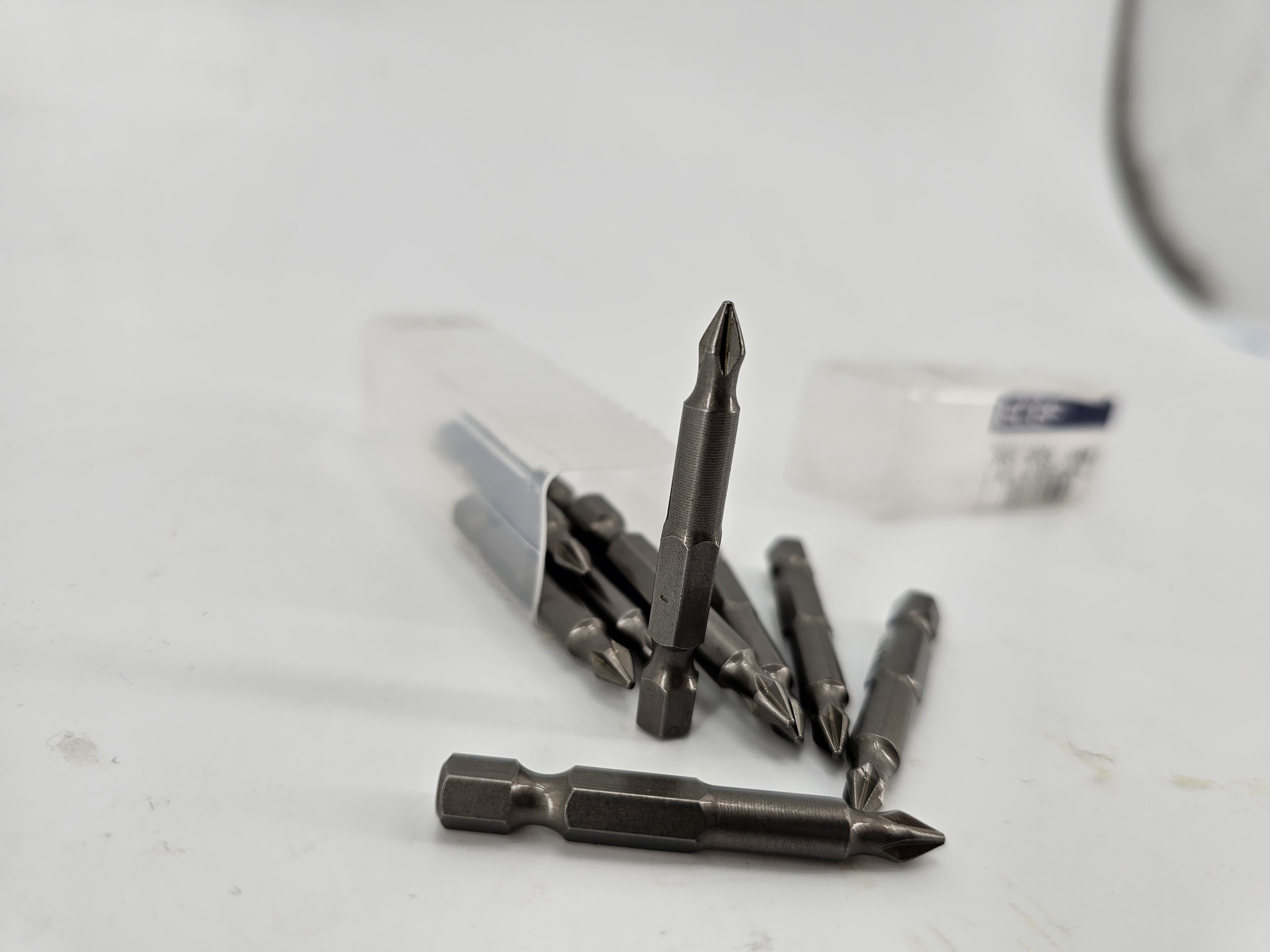 INSERTI PROLUNGATI PER VITI CON IMPRONTA A CROCE 'PHILLIPS' PH 2 - 10 pezzi- ECEF