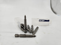 INSERTI PROLUNGATI PER VITI CON IMPRONTA A CROCE 'PHILLIPS' PH 2 - 10 pezzi- ECEF