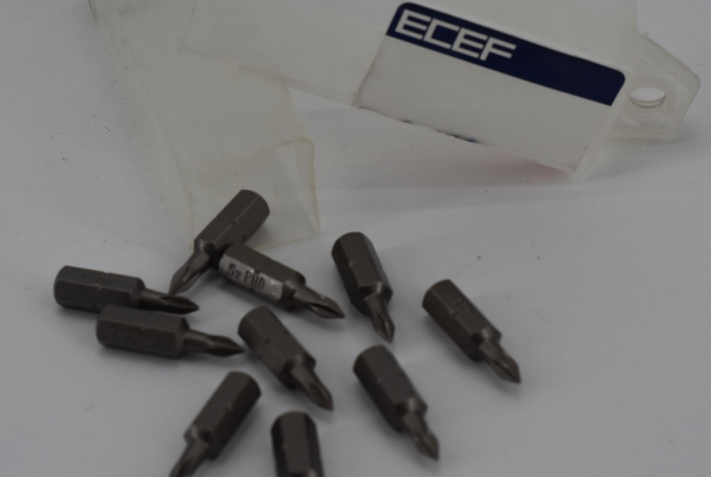 INSERTI PER VITI CON IMPRONTA A CROCE 'POZIDRIV' PZ 0 - 10 pezzi- ECEF