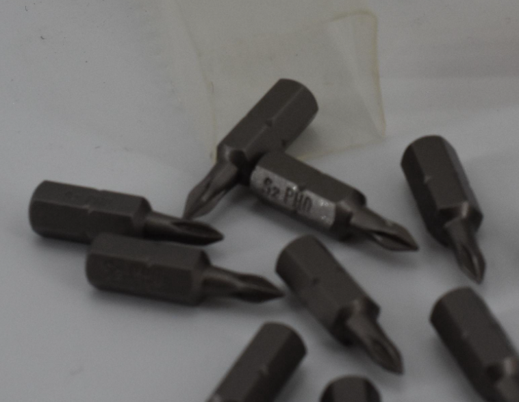 INSERTI PER VITI CON IMPRONTA A CROCE 'POZIDRIV' PZ 0 - 10 pezzi- ECEF