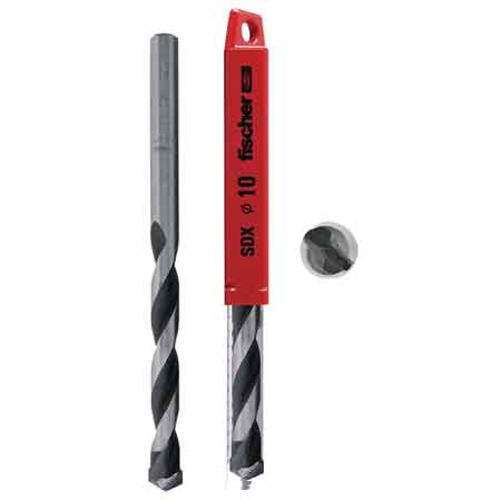 PUNTA PER MURO 'SDX' 9 mm - 10 pezzi- FISCHER