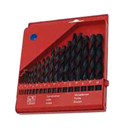 SERIE PUNTE 'RULLATE' PER FERRO IN ASTUCCIO 19 pezzi - 1÷10 mm