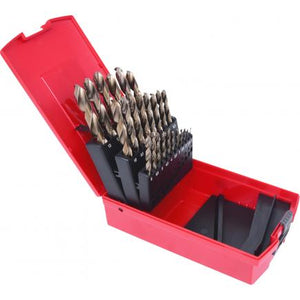 SERIE PUNTE 'HSS COBALTO 5%' IN ASTUCCIO 10 pezzi - 1÷10 mm - ECEF