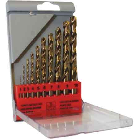SERIE PUNTE 'HSS COBALTO 5%' IN ASTUCCIO 25 pezzi - 1÷13 mm x 0,50 - ECEF